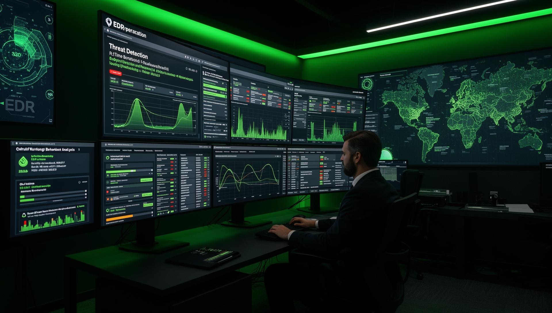 EDR Threat Detection Dashboard